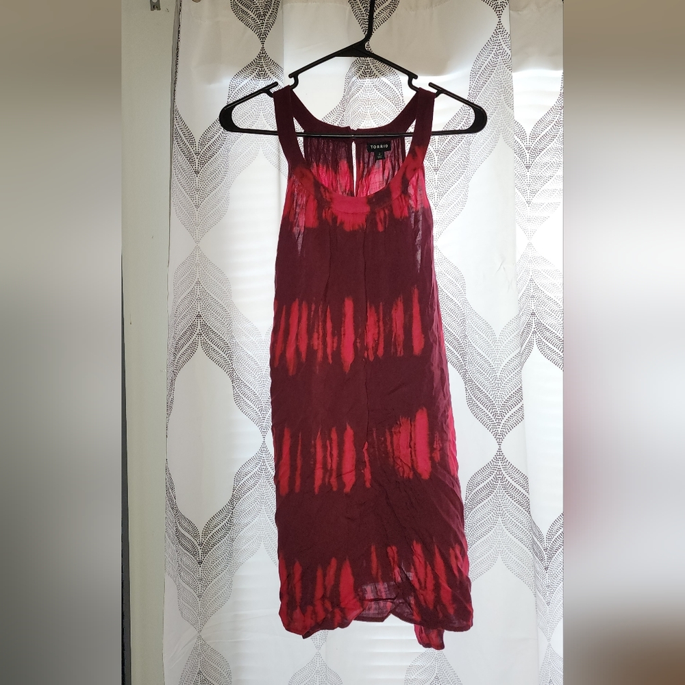 Torrid Tiedye Tunic Top 3x